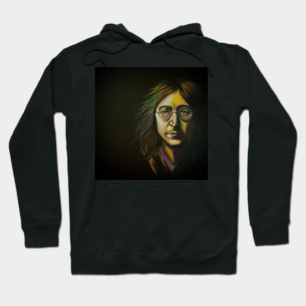 John Lennon Imagine Hoodie by StephaniePerryArt